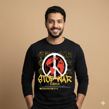 تيشيرت تصميم ستريت آرت بطباعة كوكب